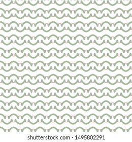 Seamless vector pattern in geometric ornamental style