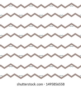 Seamless vector pattern in geometric ornamental style