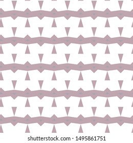 Seamless vector pattern in geometric ornamental style