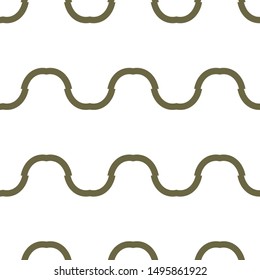 Seamless vector pattern in geometric ornamental style