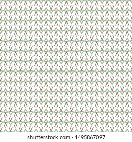 Seamless vector pattern in geometric ornamental style