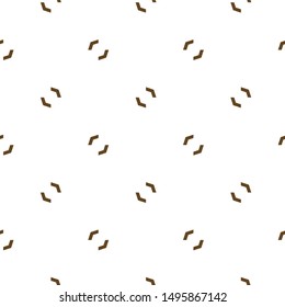 Seamless vector pattern in geometric ornamental style