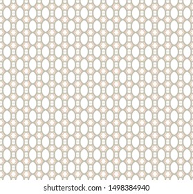Seamless vector pattern in geometric ornamental style