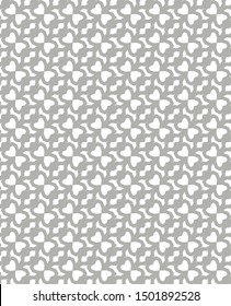 Seamless vector pattern in geometric ornamental style