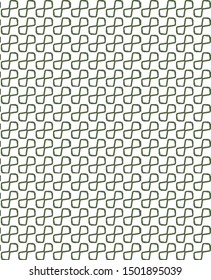 Seamless vector pattern in geometric ornamental style