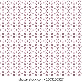 Seamless vector pattern in geometric ornamental style