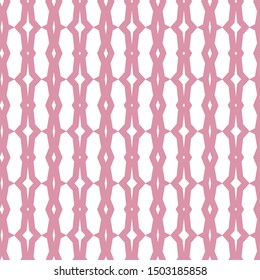 Seamless vector pattern in geometric ornamental style