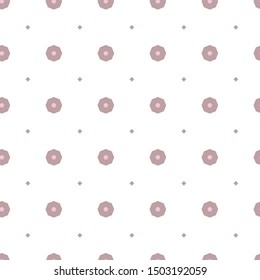 Seamless vector pattern in geometric ornamental style
