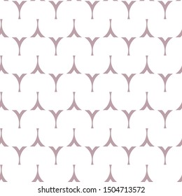 Seamless vector pattern in geometric ornamental style