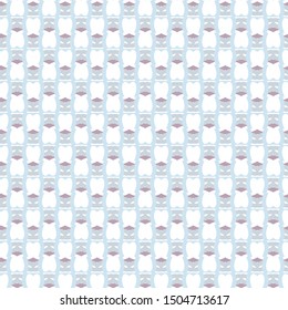 Seamless vector pattern in geometric ornamental style