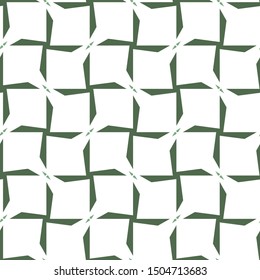 Seamless vector pattern in geometric ornamental style