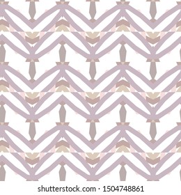 Seamless vector pattern in geometric ornamental style