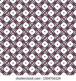 Seamless vector pattern in geometric ornamental style