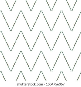 Seamless vector pattern in geometric ornamental style