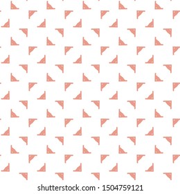 Seamless vector pattern in geometric ornamental style