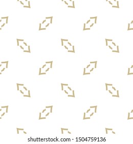 Seamless vector pattern in geometric ornamental style