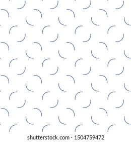 Seamless vector pattern in geometric ornamental style