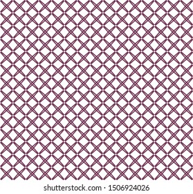 Seamless vector pattern in geometric ornamental style