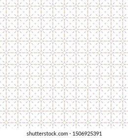 Seamless vector pattern in geometric ornamental style