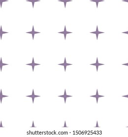 Seamless vector pattern in geometric ornamental style