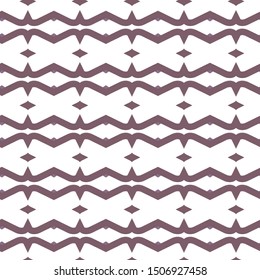 Seamless vector pattern in geometric ornamental style