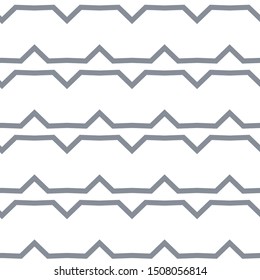 Seamless vector pattern in geometric ornamental style