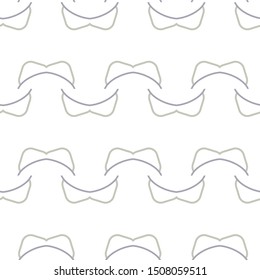 Seamless vector pattern in geometric ornamental style