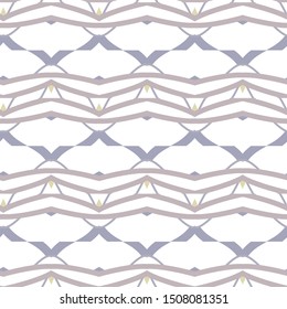 Seamless vector pattern in geometric ornamental style