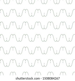 Seamless vector pattern in geometric ornamental style