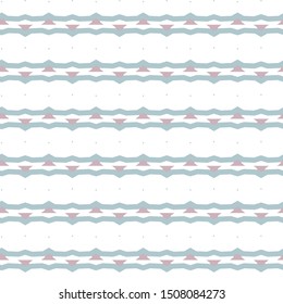 Seamless vector pattern in geometric ornamental style