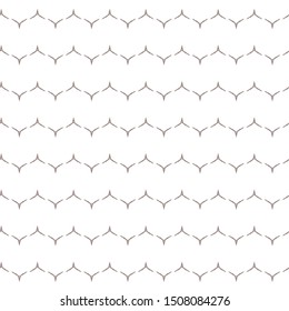 Seamless vector pattern in geometric ornamental style
