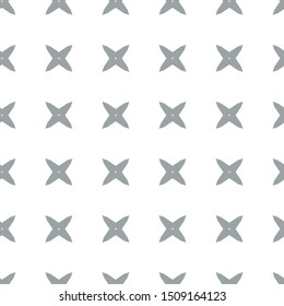 Seamless vector pattern in geometric ornamental style