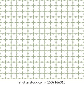 Seamless vector pattern in geometric ornamental style