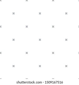 Seamless vector pattern in geometric ornamental style