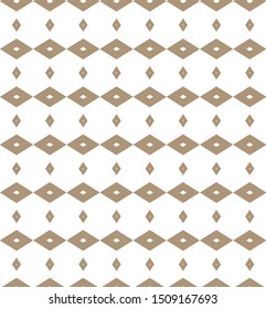 Seamless vector pattern in geometric ornamental style