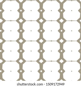 Seamless vector pattern in geometric ornamental style