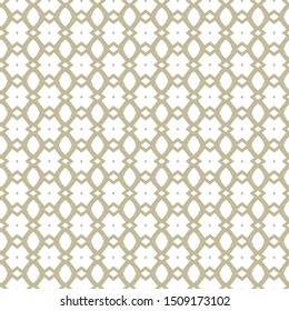 Seamless vector pattern in geometric ornamental style