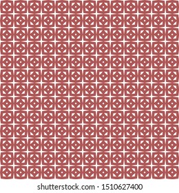 Seamless vector pattern in geometric ornamental style