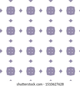 Seamless vector pattern in geometric ornamental style