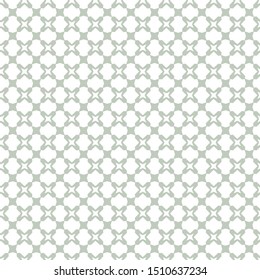 Seamless vector pattern in geometric ornamental style