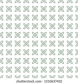 Seamless vector pattern in geometric ornamental style
