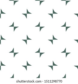 Seamless vector pattern in geometric ornamental style