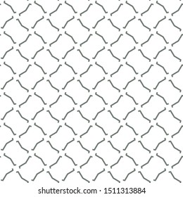Seamless vector pattern in geometric ornamental style