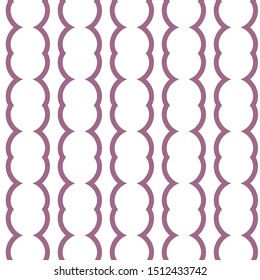 Seamless vector pattern in geometric ornamental style