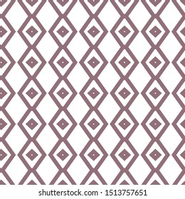 Seamless vector pattern in geometric ornamental style