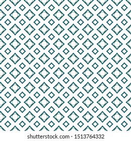 Seamless vector pattern in geometric ornamental style