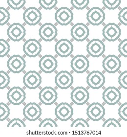 Seamless vector pattern in geometric ornamental style
