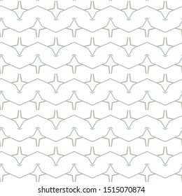 Seamless vector pattern in geometric ornamental style
