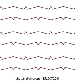 Seamless vector pattern in geometric ornamental style