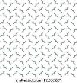 Seamless vector pattern in geometric ornamental style